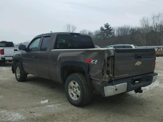 2GCEK19C371708602 - 2007 CHEVROLET SILVERADO BROWN photo 3