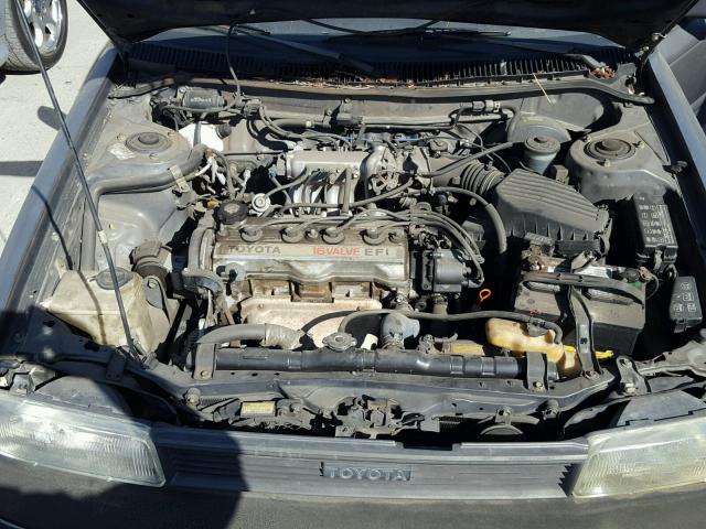 JT2AE94A4L3408817 - 1990 TOYOTA COROLLA DL GRAY photo 7