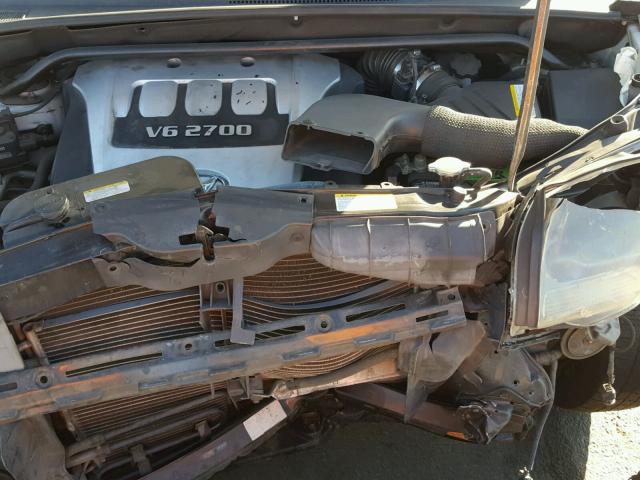 KM8JN12D96U272622 - 2006 HYUNDAI TUCSON GLS SILVER photo 7