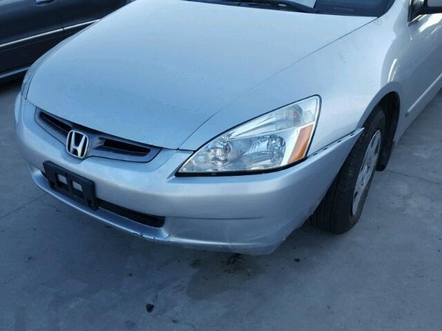 3HGCM56415G710246 - 2005 HONDA ACCORD LX SILVER photo 9