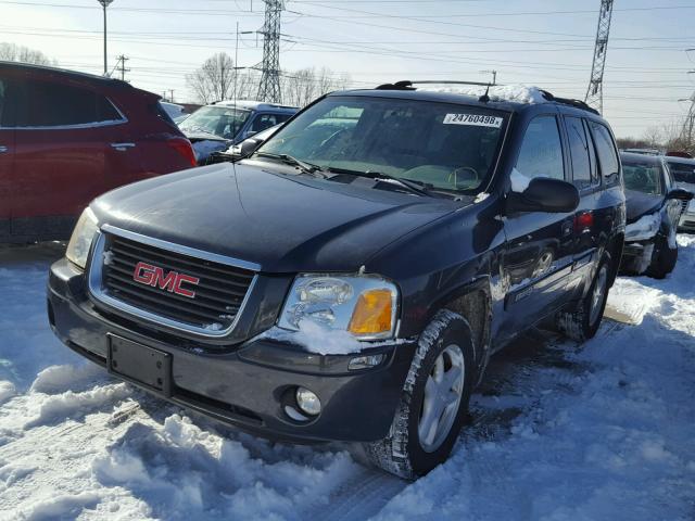 1GKDT13S852113304 - 2005 GMC ENVOY CHARCOAL photo 2