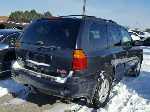 1GKDT13S852113304 - 2005 GMC ENVOY CHARCOAL photo 4