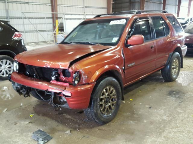 4S6CK58W914414145 - 2001 HONDA PASSPORT E ORANGE photo 2