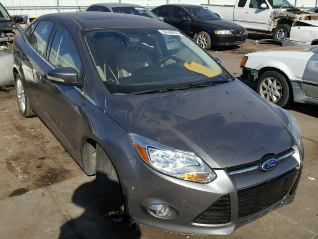 1FAHP3H21CL337145 - 2012 FORD FOCUS SEL CHARCOAL photo 1