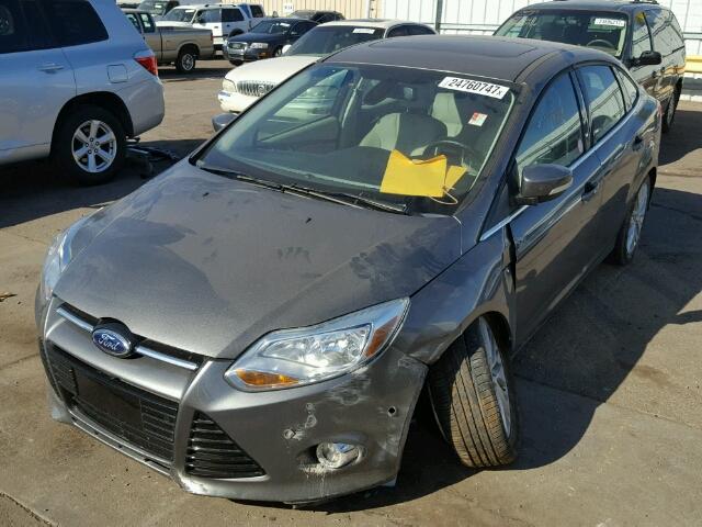 1FAHP3H21CL337145 - 2012 FORD FOCUS SEL CHARCOAL photo 2