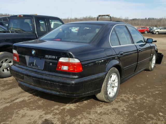 WBADT43423G035128 - 2003 BMW 525 I AUTO BLACK photo 4