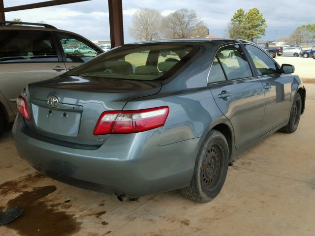 4T1BE46K97U578526 - 2007 TOYOTA CAMRY NEW TEAL photo 4