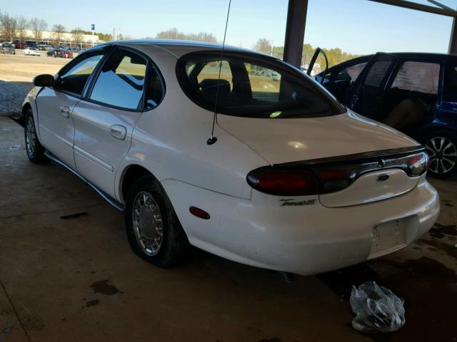 1FAFP53U4XA332180 - 1999 FORD TAURUS SE WHITE photo 3