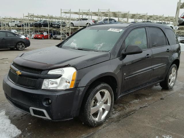 2CNDL737586043130 - 2008 CHEVROLET EQUINOX SP BLACK photo 2