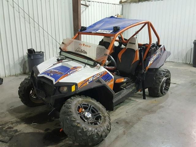 4XAJT9EA4DF257478 - 2013 POLARIS RZR 900 XP WHITE photo 2