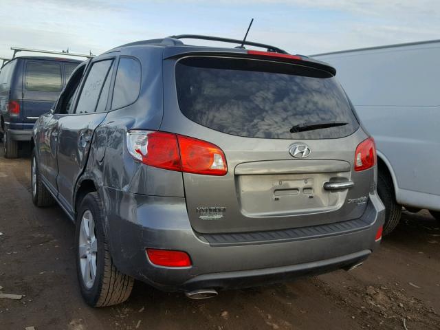 5NMSH13E29H329326 - 2009 HYUNDAI SANTA FE S TEAL photo 3