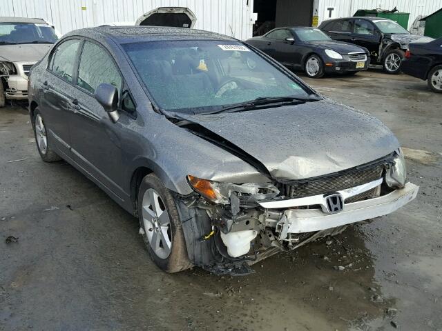 2HGFA16808H533310 - 2008 HONDA CIVIC EX ნაცრისფერი ფოტო 1