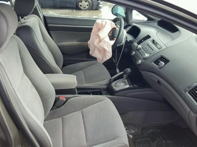 2HGFA16808H533310 - 2008 HONDA CIVIC EX ნაცრისფერი ფოტო 5