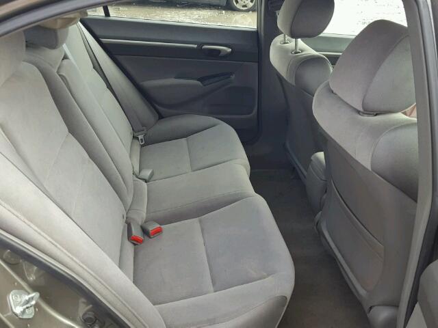 2HGFA16808H533310 - 2008 HONDA CIVIC EX ნაცრისფერი ფოტო 6