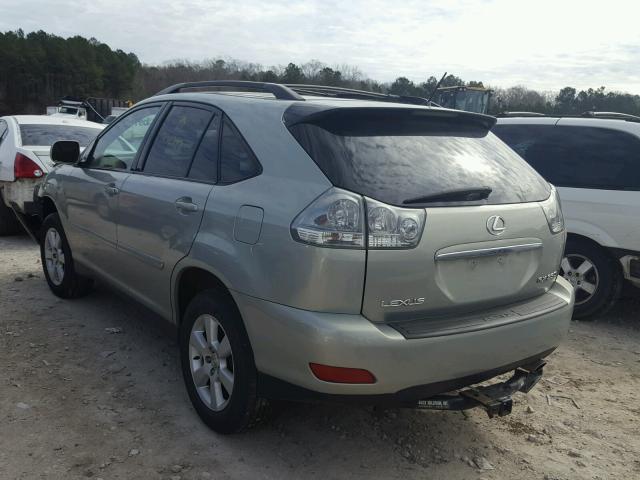 JTJHA31U140054820 - 2004 LEXUS RX 330 SILVER photo 3