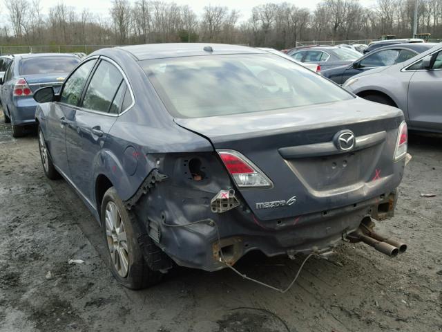 1YVHP82A395M39707 - 2009 MAZDA 6 I GRAY photo 3