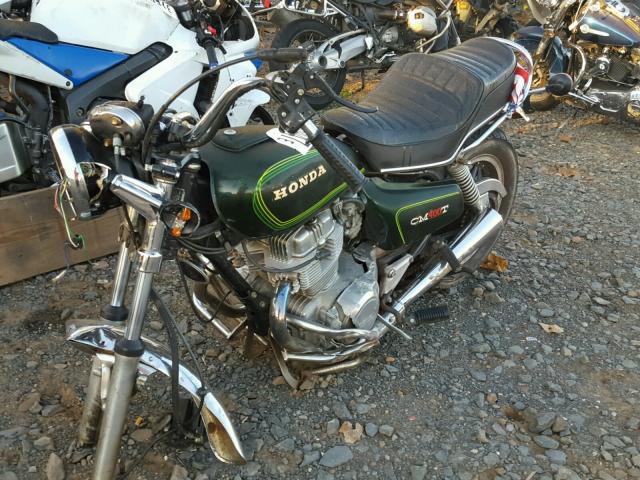 NC012106276 - 1980 HONDA CM400T GREEN photo 2