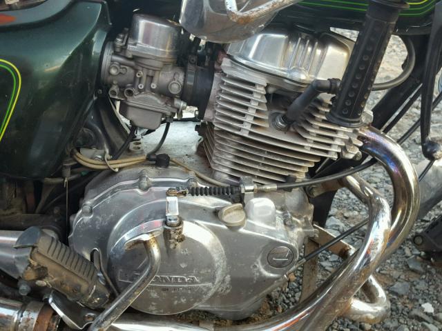 NC012106276 - 1980 HONDA CM400T GREEN photo 7