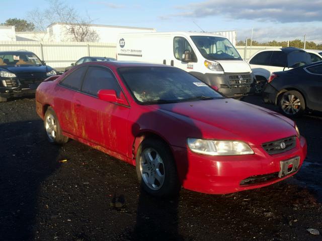 1HGCG2257XA026551 - 1999 HONDA ACCORD EX RED photo 1