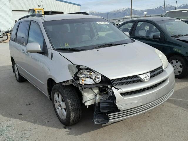 5TDZA23C25S345086 - 2005 TOYOTA SIENNA CE SILVER photo 1