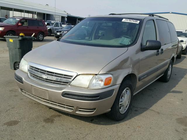 1GNDX03EX3D297299 - 2003 CHEVROLET VENTURE TAN photo 2