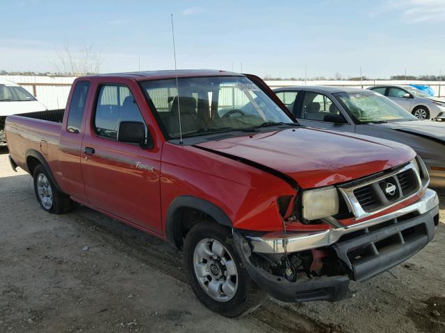 1N6DD26S5WC389314 - 1998 NISSAN FRONTIER K RED photo 1