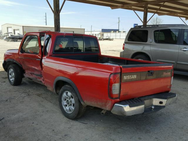 1N6DD26S5WC389314 - 1998 NISSAN FRONTIER K RED photo 3