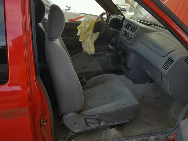 1N6DD26S5WC389314 - 1998 NISSAN FRONTIER K RED photo 5