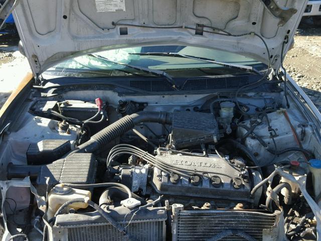 2HGEJ6449VH106339 - 1997 HONDA CIVIC DX SILVER photo 7