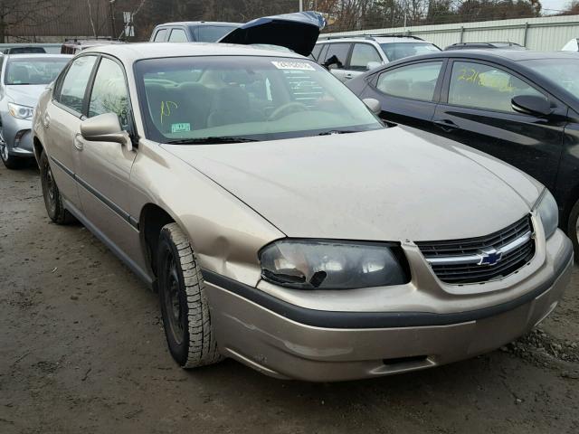 2G1WF52E139268783 - 2003 CHEVROLET IMPALA TAN photo 1