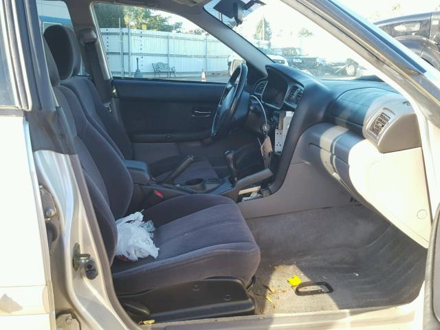 4S3BH635637310919 - 2003 SUBARU LEGACY L SILVER photo 5