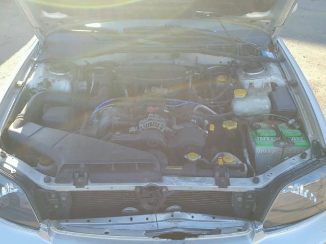 4S3BH635637310919 - 2003 SUBARU LEGACY L SILVER photo 7