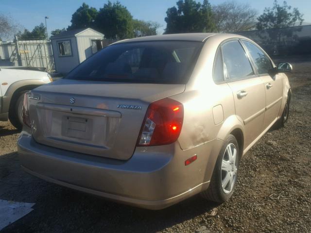 KL5JD56Z18K831802 - 2008 SUZUKI FORENZA BA GOLD photo 4