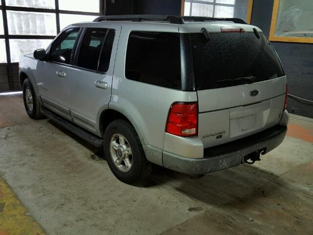 1FMZU73W22UA43377 - 2002 FORD EXPLORER X SILVER photo 3