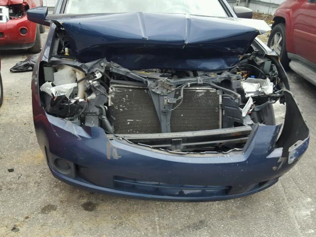 3N1AB61E37L613077 - 2007 NISSAN SENTRA 2.0 BLUE photo 9