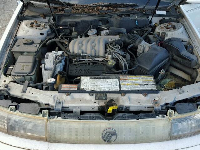 1MELM58U2SG610819 - 1995 MERCURY SABLE LS WHITE photo 7