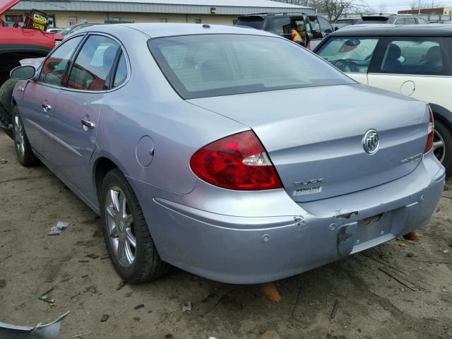 2G4WE567651301196 - 2005 BUICK LACROSSE C BLUE photo 3