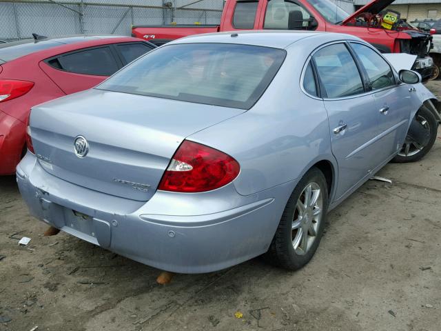 2G4WE567651301196 - 2005 BUICK LACROSSE C BLUE photo 4