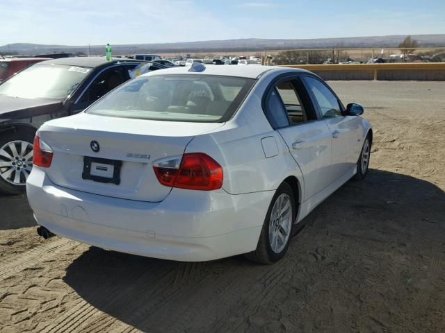 WBAVA37527NE26095 - 2007 BMW 328 I WHITE photo 4