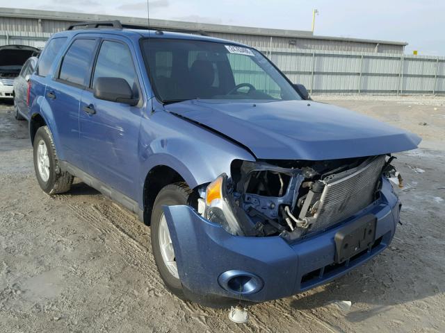 1FMCU03759KB86786 - 2009 FORD ESCAPE XLT BLUE photo 1