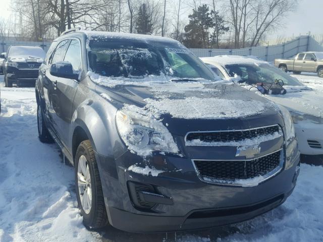 2CNFLEEW3A6244421 - 2010 CHEVROLET EQUINOX LT GRAY photo 1