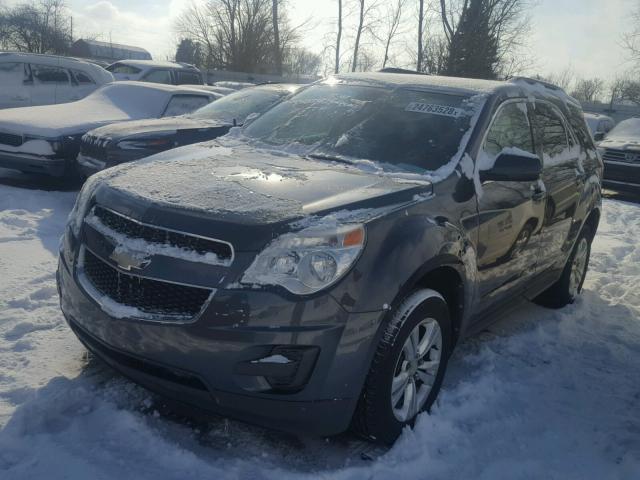 2CNFLEEW3A6244421 - 2010 CHEVROLET EQUINOX LT GRAY photo 2