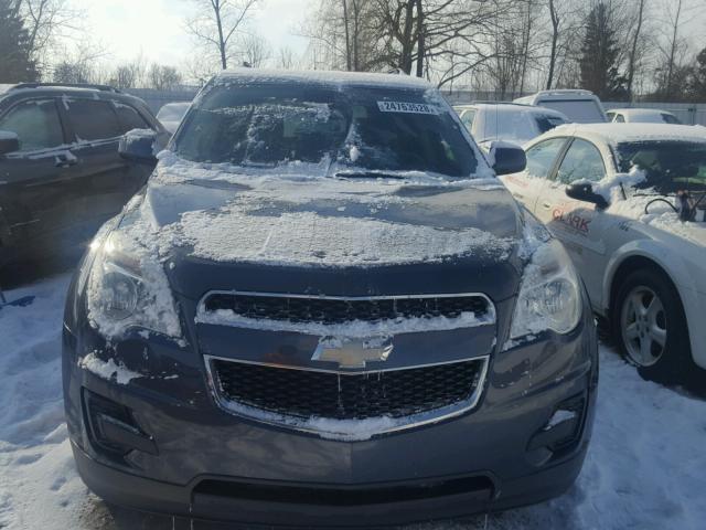 2CNFLEEW3A6244421 - 2010 CHEVROLET EQUINOX LT GRAY photo 9