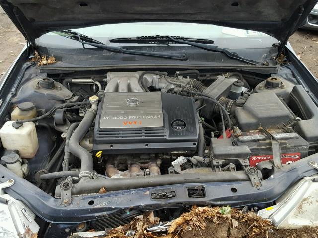 4T1BF28B93U302839 - 2003 TOYOTA AVALON XL BLUE photo 7