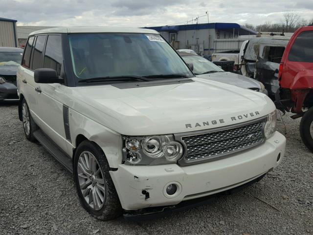 SALMF13477A241216 - 2007 LAND ROVER RANGE ROVE WHITE photo 1