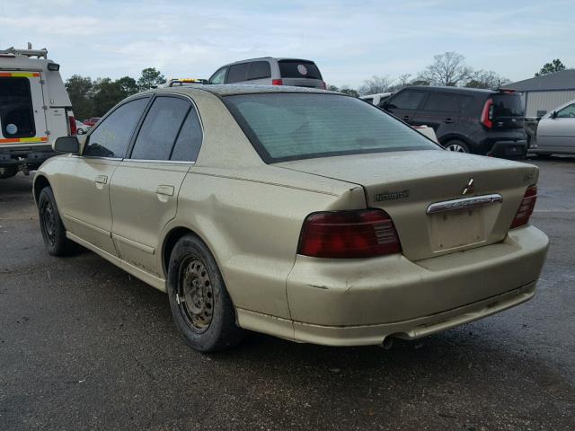 4A3AA46G71E157409 - 2001 MITSUBISHI GALANT ES GOLD photo 3