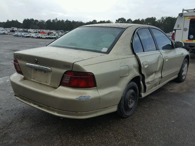 4A3AA46G71E157409 - 2001 MITSUBISHI GALANT ES GOLD photo 4