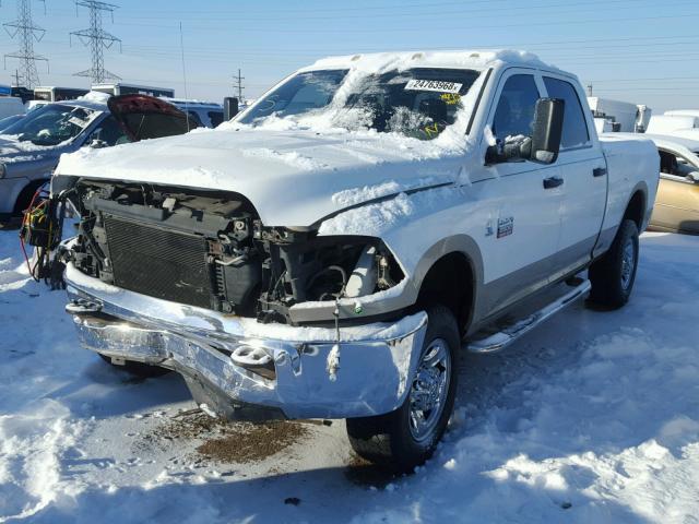 3D7UT2CL9BG542048 - 2011 DODGE RAM 2500 WHITE photo 2