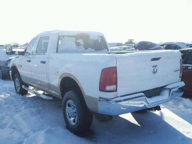 3D7UT2CL9BG542048 - 2011 DODGE RAM 2500 WHITE photo 3