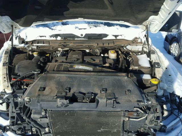 3D7UT2CL9BG542048 - 2011 DODGE RAM 2500 WHITE photo 7